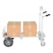Vestil Silver Aluminum Convertible 2 in 1 Hand Truck Hard Rubber ALUM-CONV-HR - alternate 6